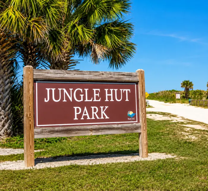 Jungle Hut Road Park beach, Palm Coast