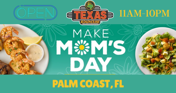 Texas Roadhouse Mother's Day 2026 Palm Coast