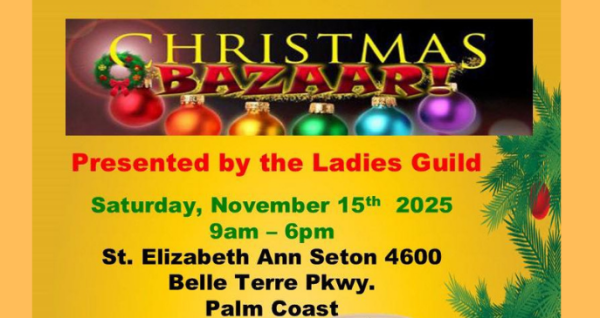 Free 9am-6pm St. Elizabeth Ann Seaton | Palm Coast Local Events