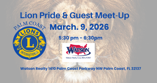 March 9, 2026 Watson Realty Office | Palm Coast Local Events