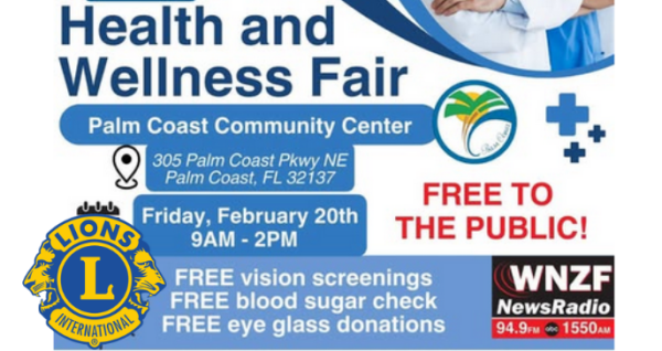 Free Blood Sugar & Vision Screen with Eye Glass Drop Off | Palm Coast Local Events