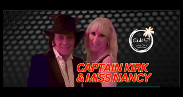 May 30, 2025 Captain Kirk & Miss Nancy from 5:30pm - 9:30pm | Palm Coast Local Events