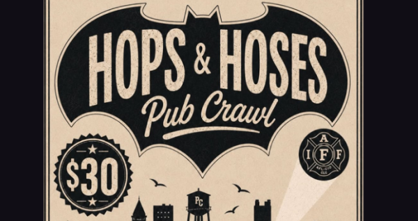 September 26 2026 at 5 PM. Tickets are 30 dollars and include 4 beers, t-shirt, cup, and 4 pub stops.