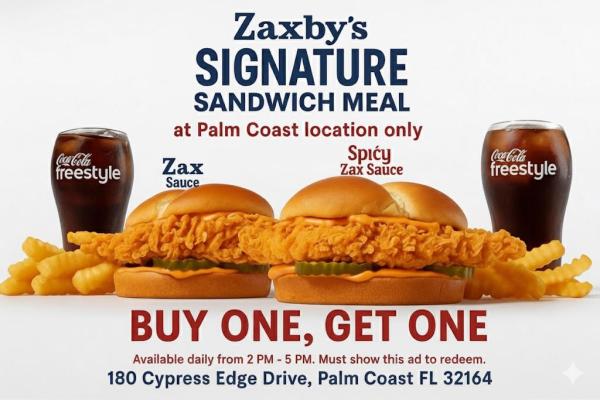 Between 2pm - 5pm Daily | Palm Coast Local Discount