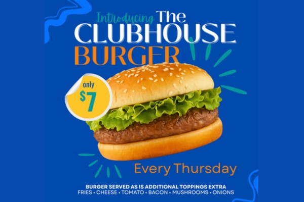 Club 51 Thursday Burger & Fries for 7.00