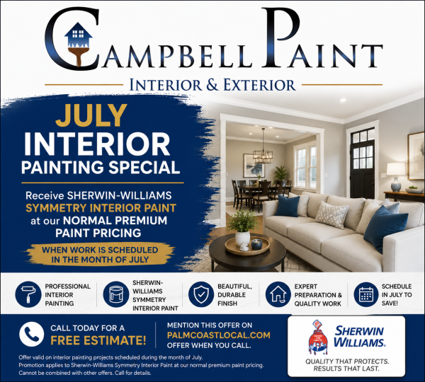 July Special from Campbell Paint