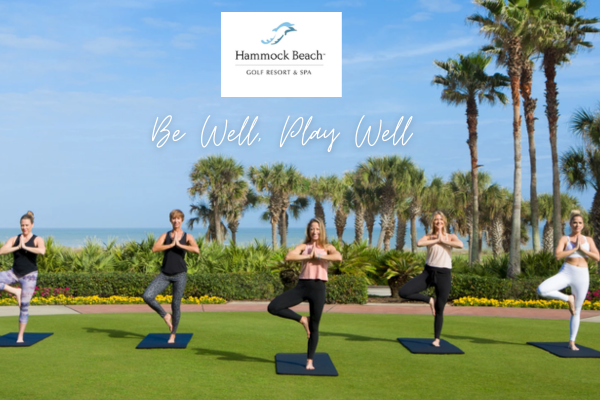 luxury oceanfront golf green and pristine resort spa at Hammock Beach Golf Resort & Spa in Palm Coast, Florida.